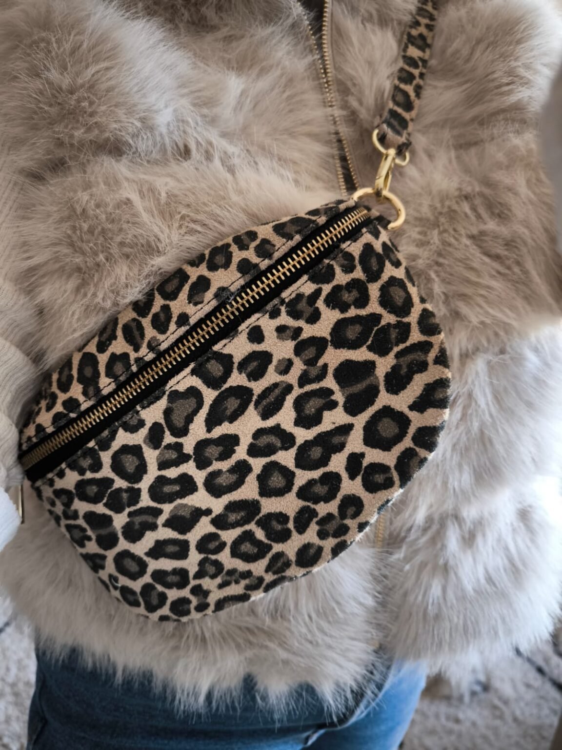 Bandolera animal print