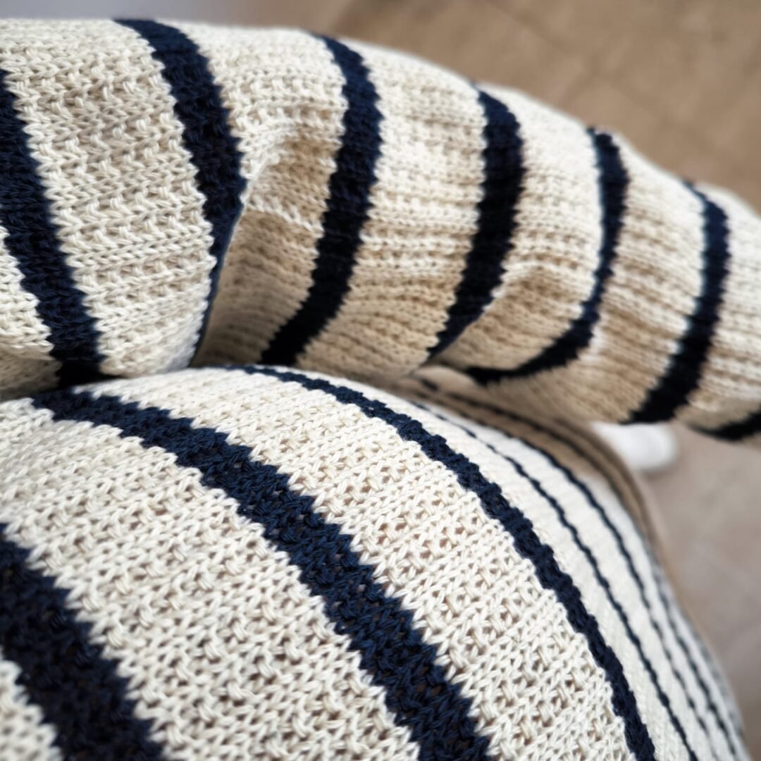 Jersey Cropped rayas