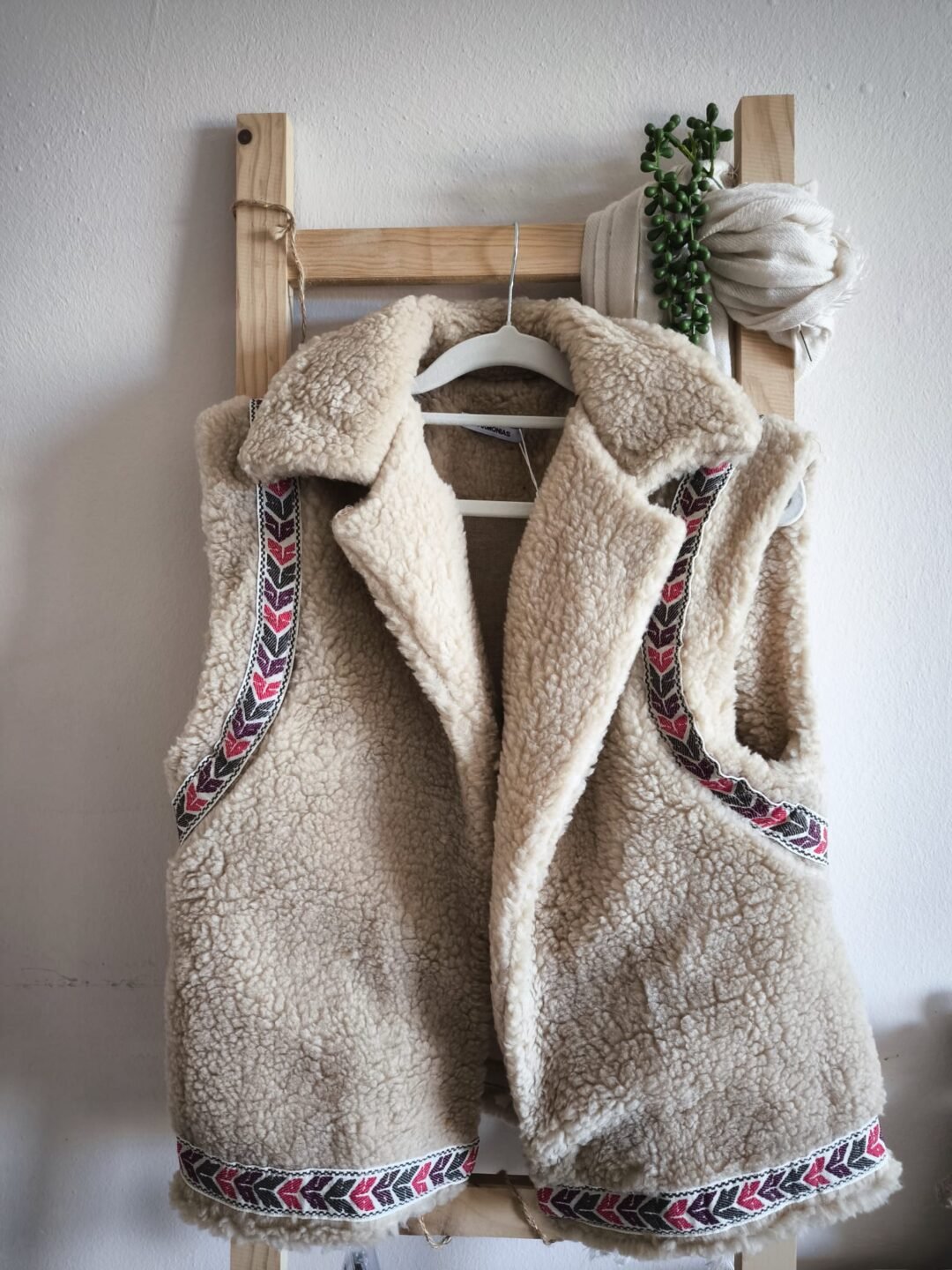 Chaleco Indian borreguito