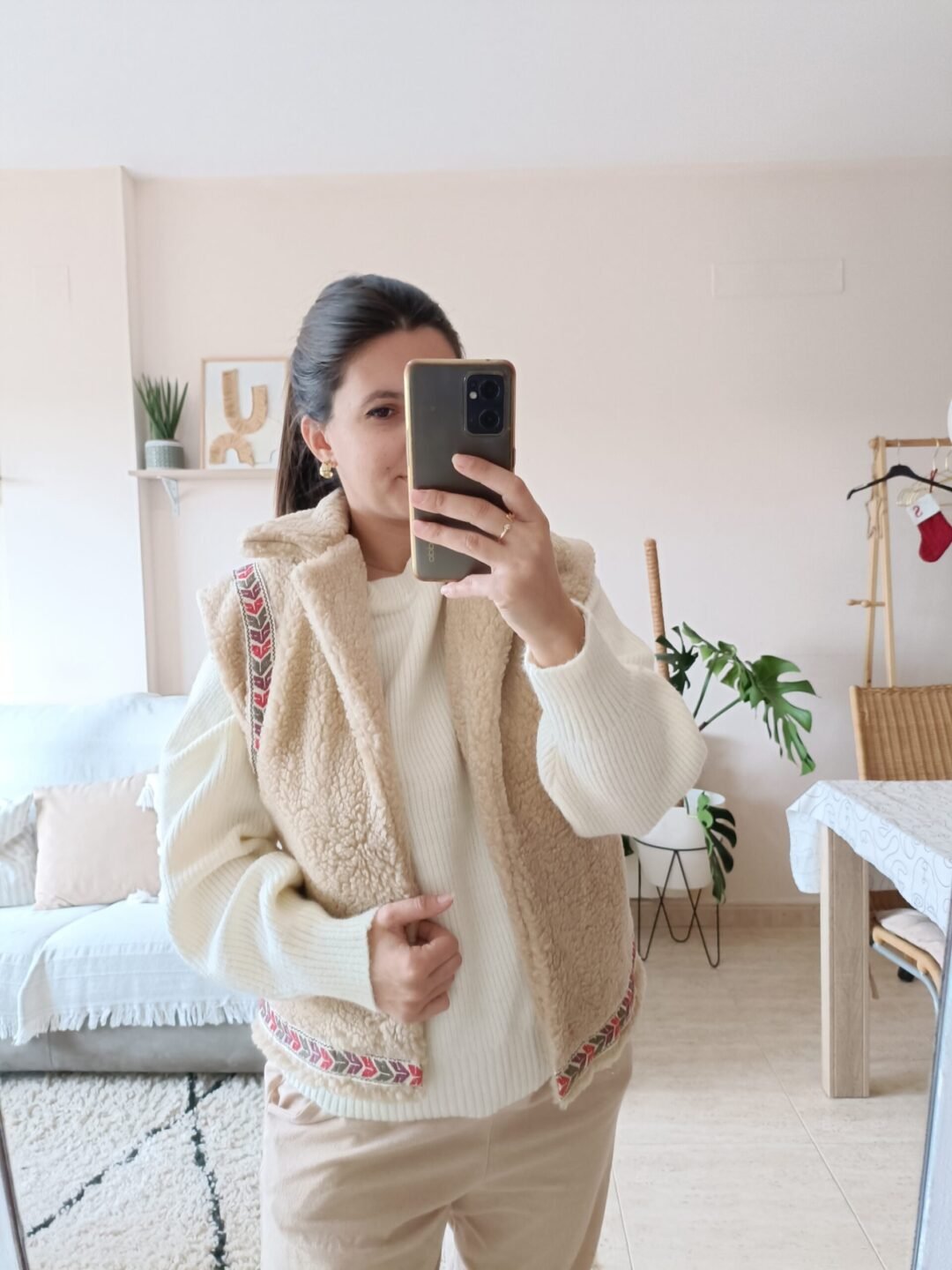 Chaleco Indian borreguito