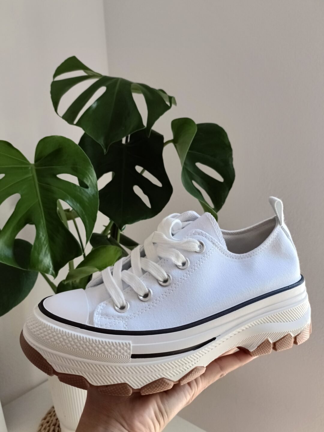 Zapatillas blancas plataforma