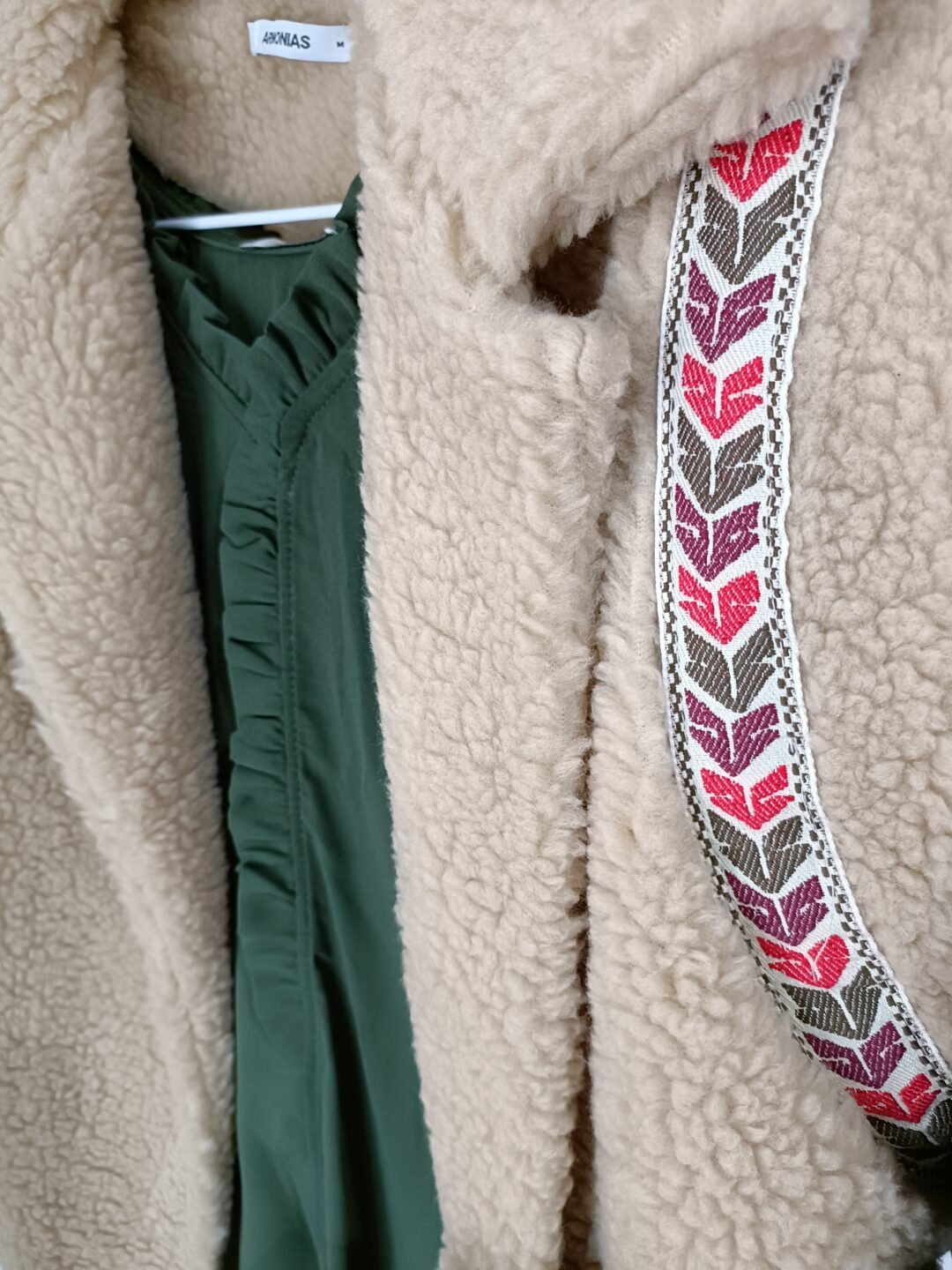 Chaleco Indian borreguito