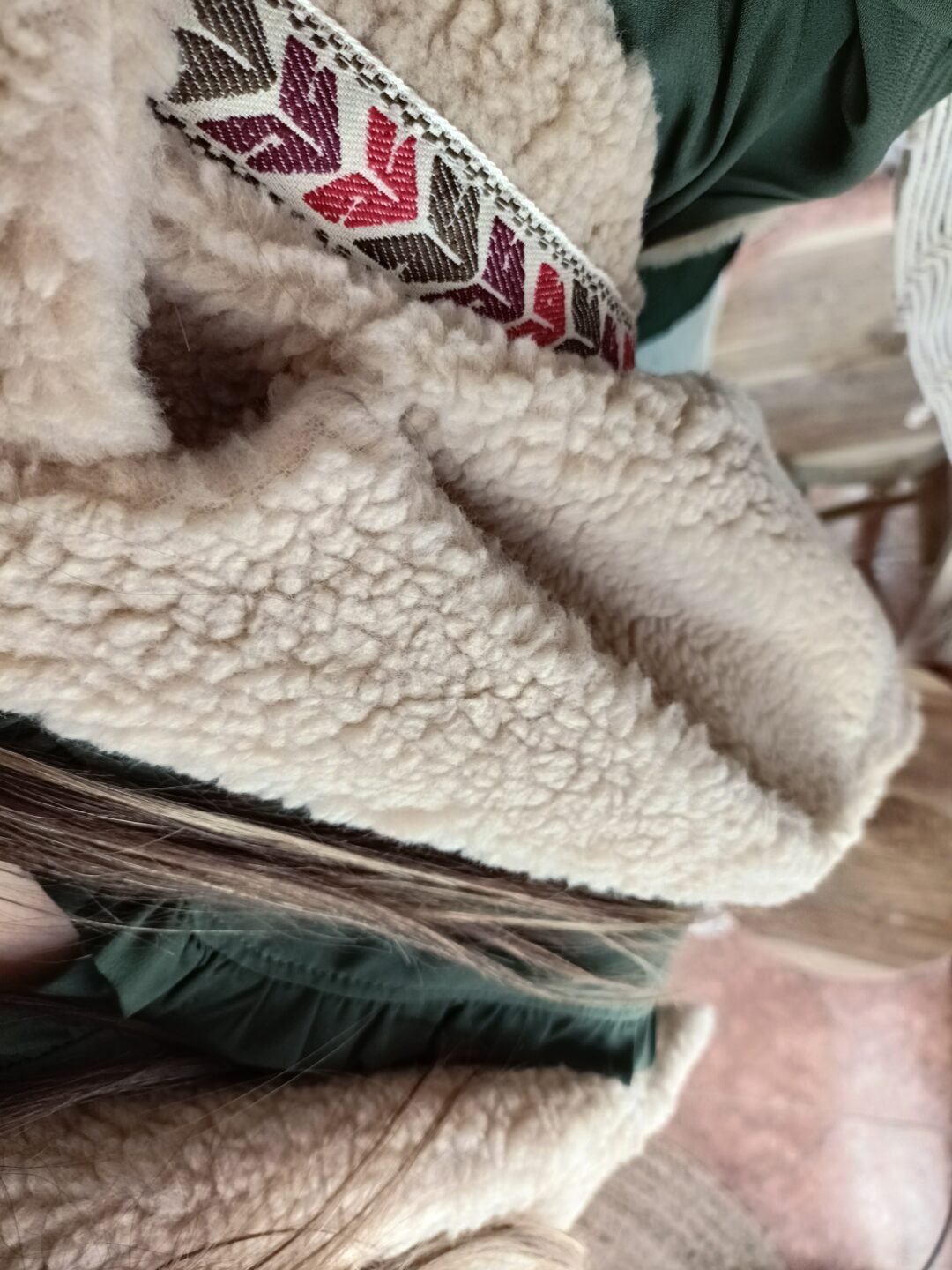 Chaleco Indian borreguito