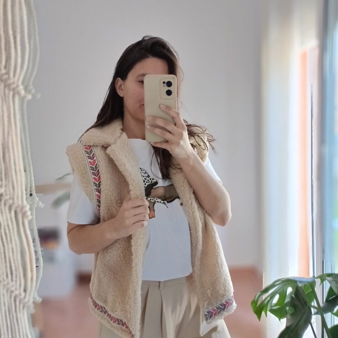 Chaleco Indian borreguito