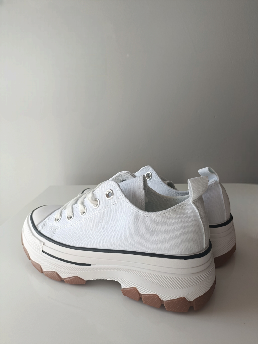 Zapatillas blancas plataforma