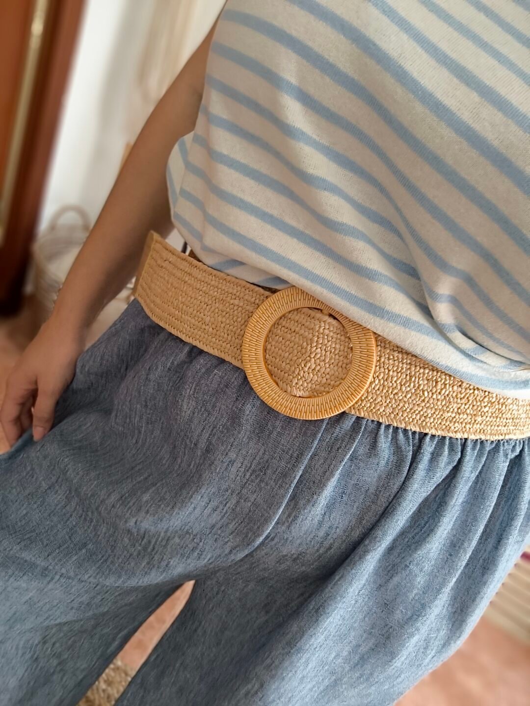 Pantalón Jasmine con cinturón