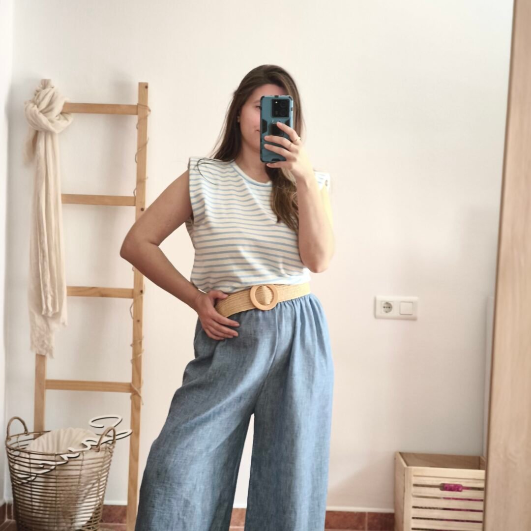 Pantalón Jasmine con cinturón