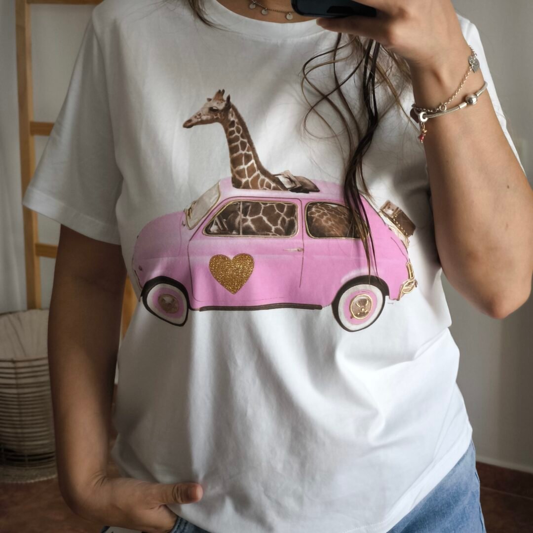 Camiseta Jirafa