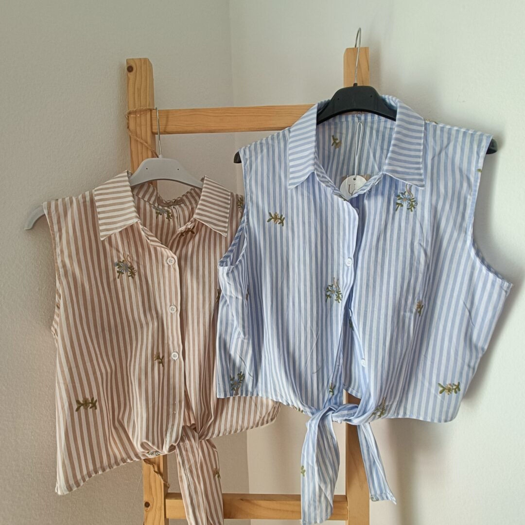 Camisa corta floral