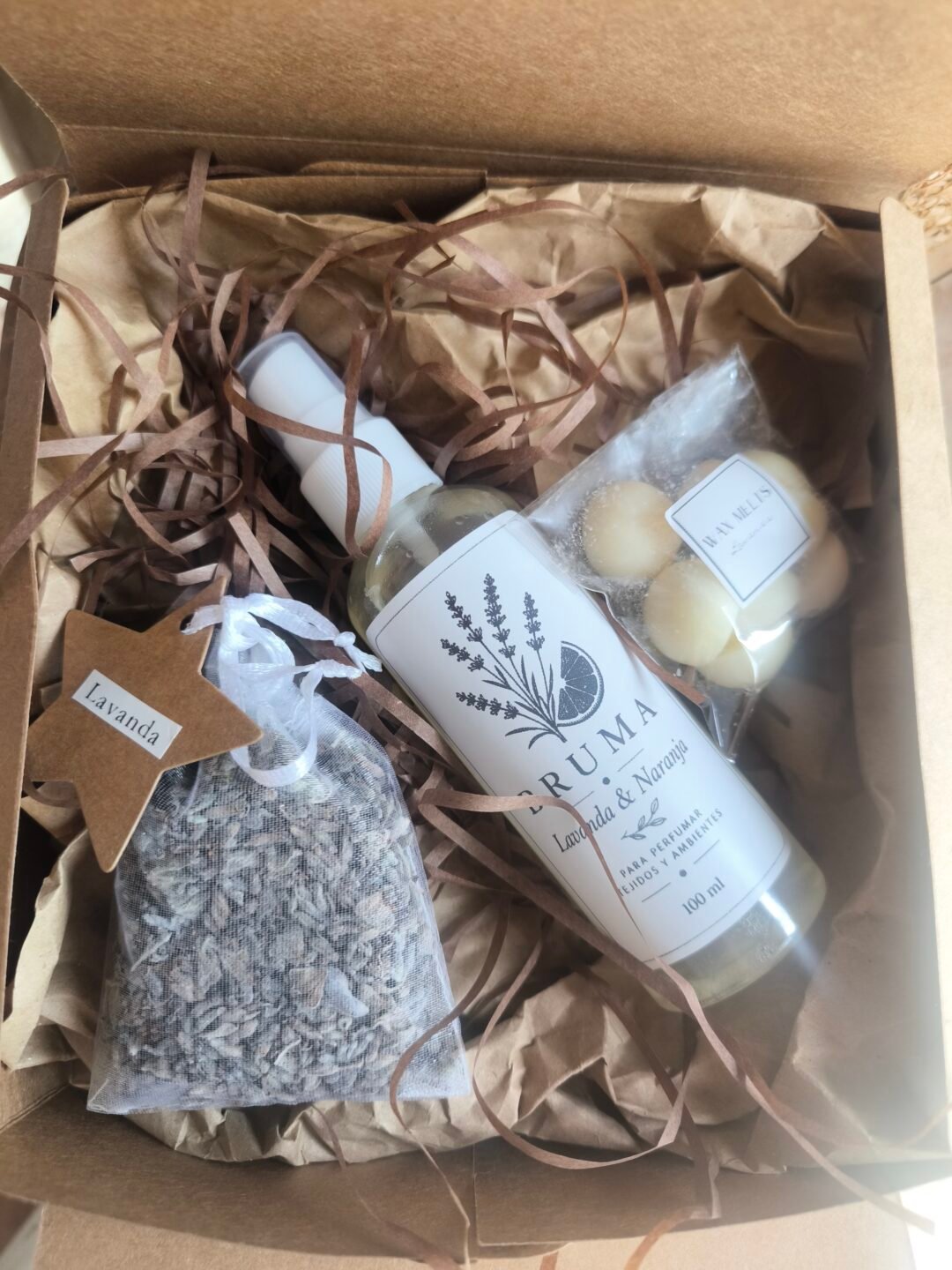 Pack aromático lavanda y naranja dulce