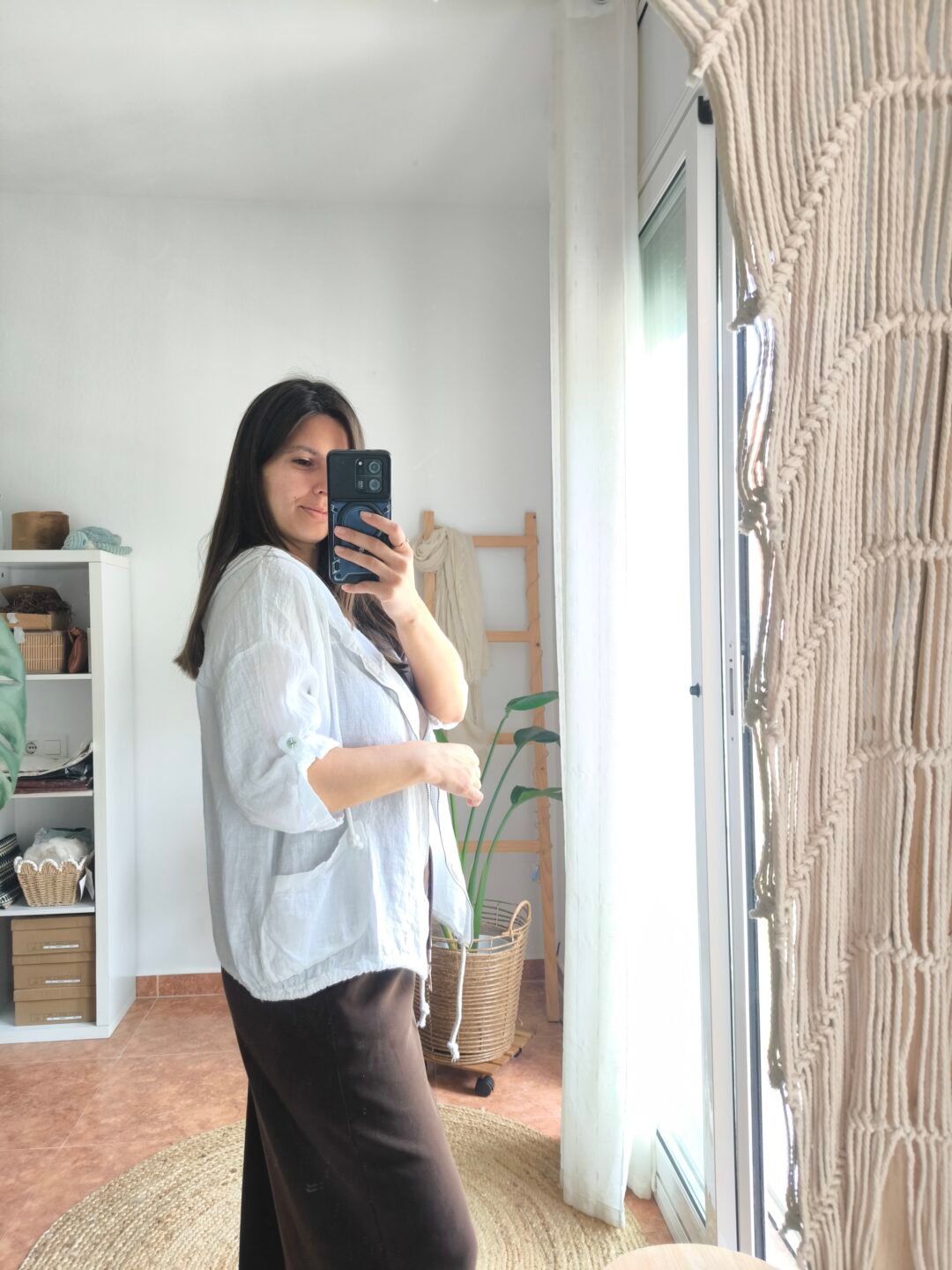 Chaqueta lino