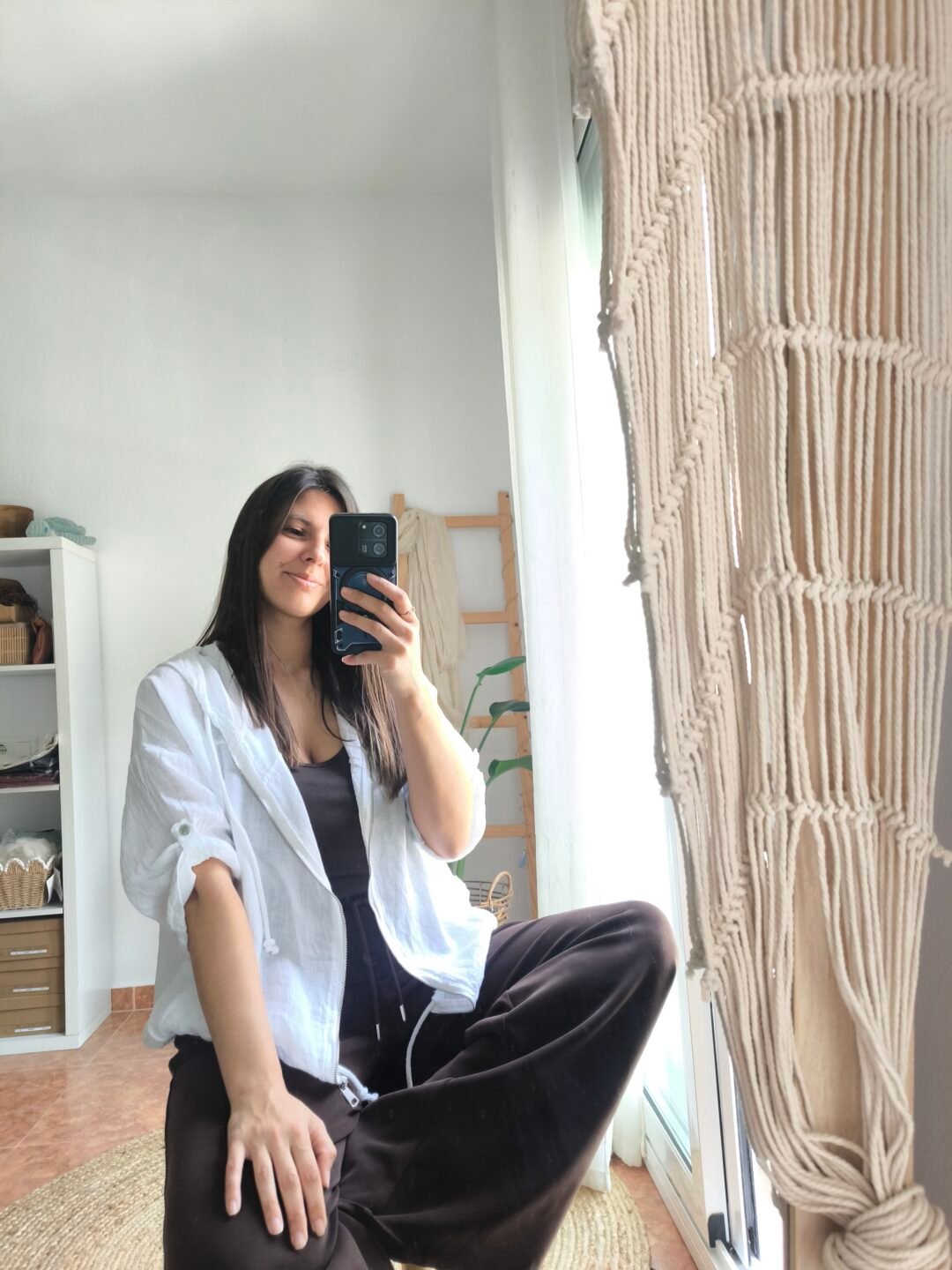 Chaqueta lino